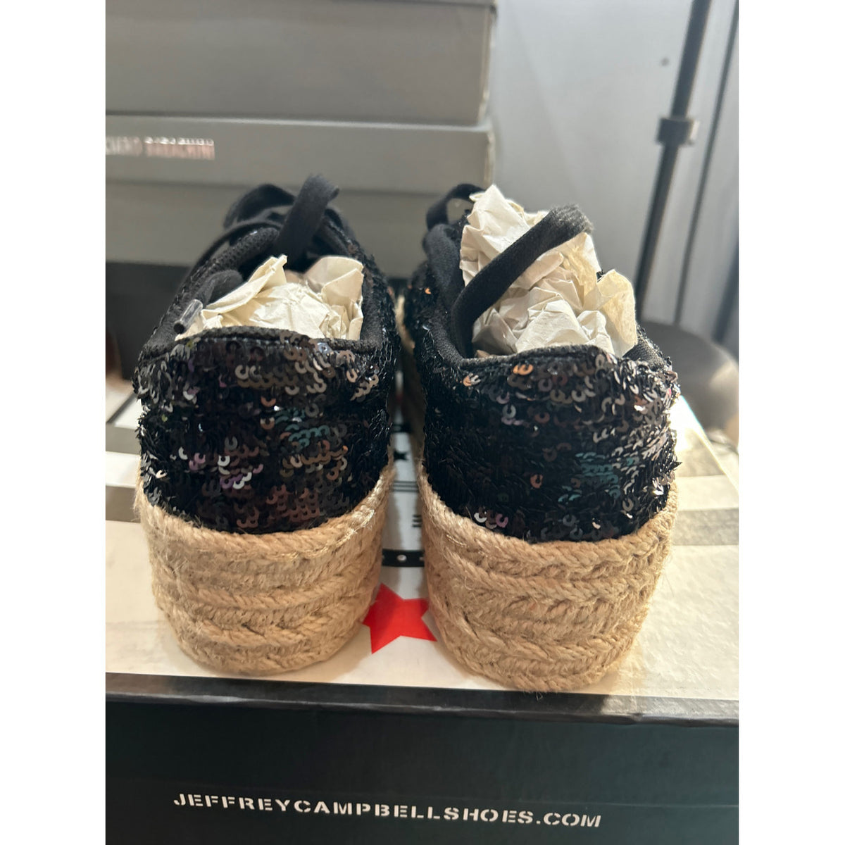 Scarpe stringate Con paillette Jeffrey Campbell