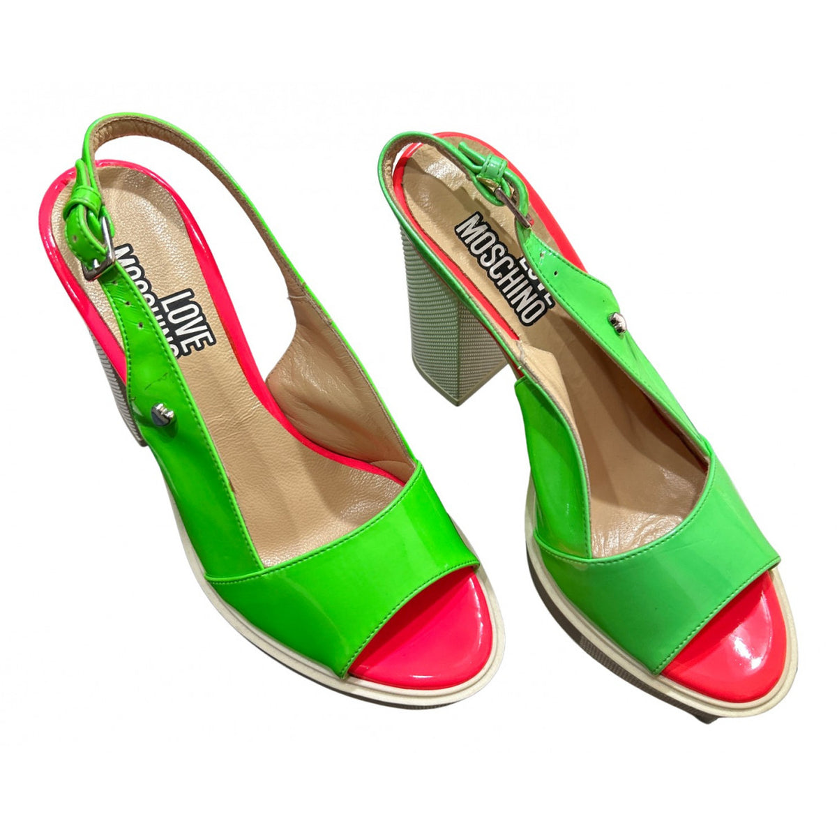 Décolleté Moschino Love multicolore