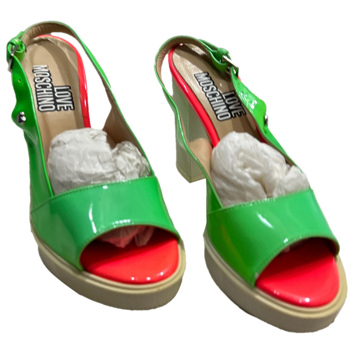 Décolleté Moschino Love multicolore