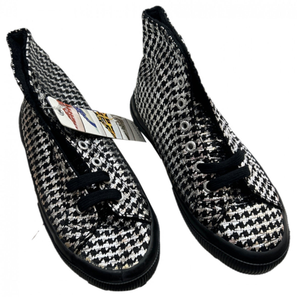 Stivali Superga argentati