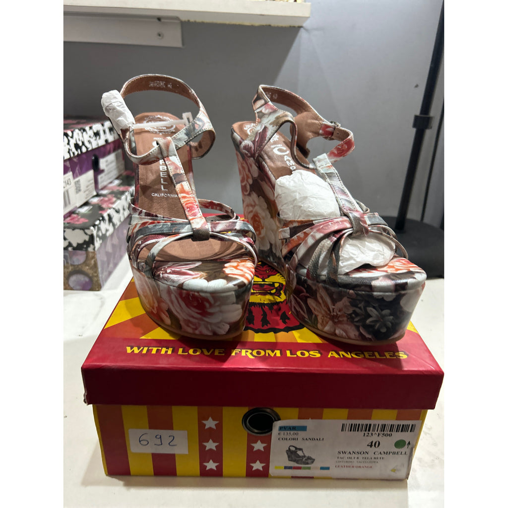 Comprare Zoccoli in Tela Jeffrey Campbell